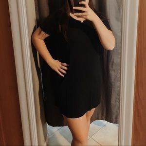 navy blue tshirt dress!